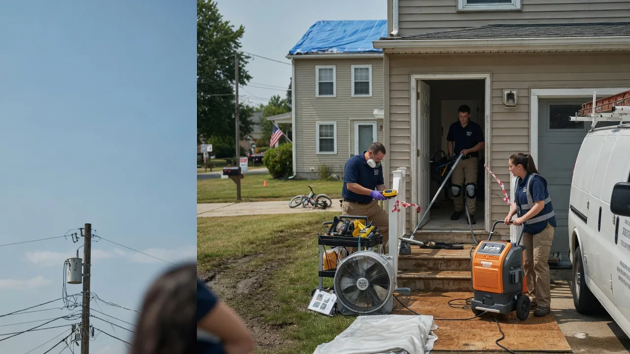 Water Damage Repair in New Salem, PA near me